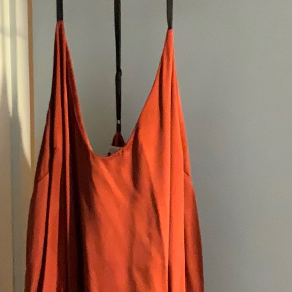 LUNYA red WASHABLE SILK SLIP DRESS XS red LUNYA silk slip dress